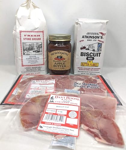 Kit de comidas de jamón de campo con mezcla de galletas grano y sabor gelatina de su elección