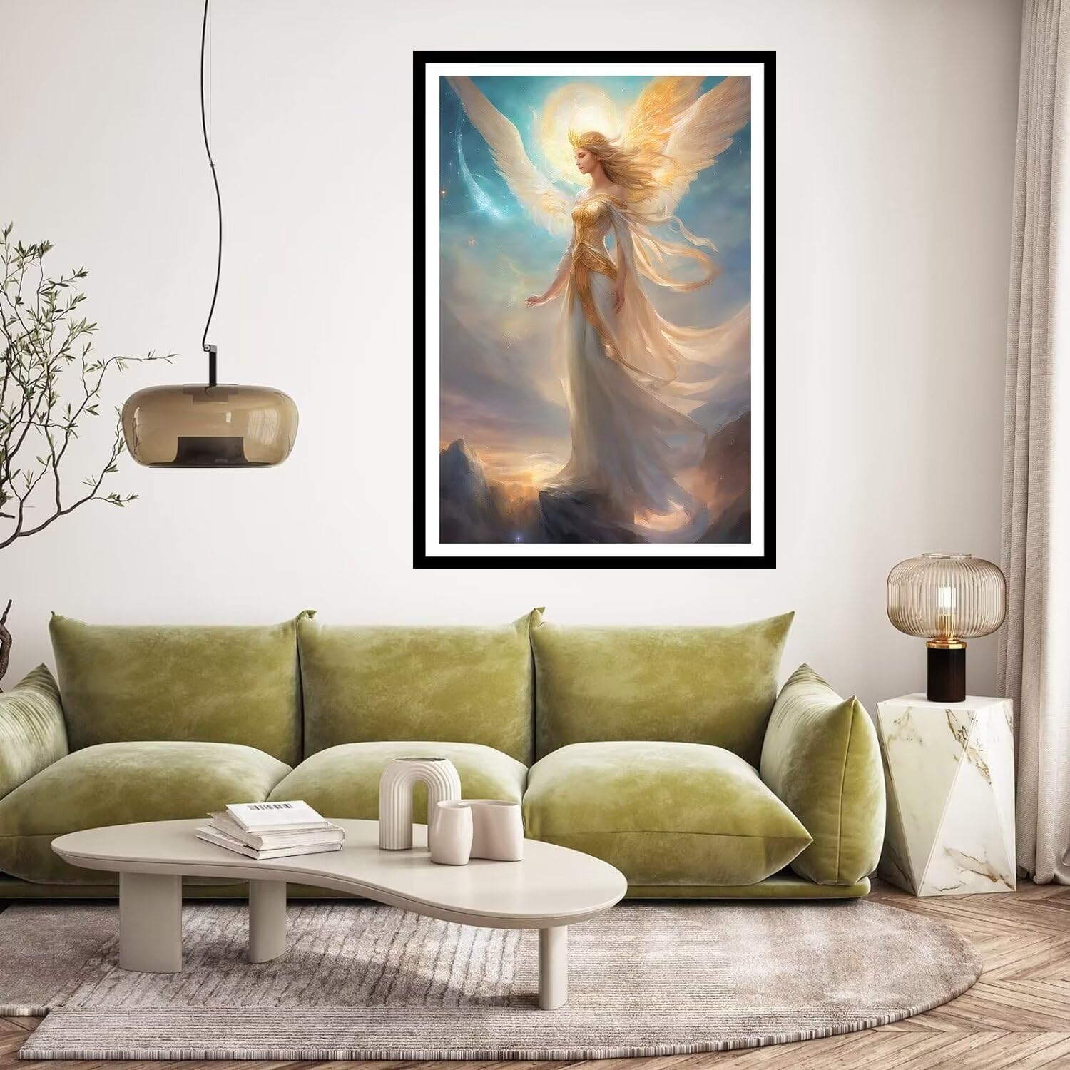 Amazon | ダイヤモンドアート天使女神キット5D ダイアモンドアート