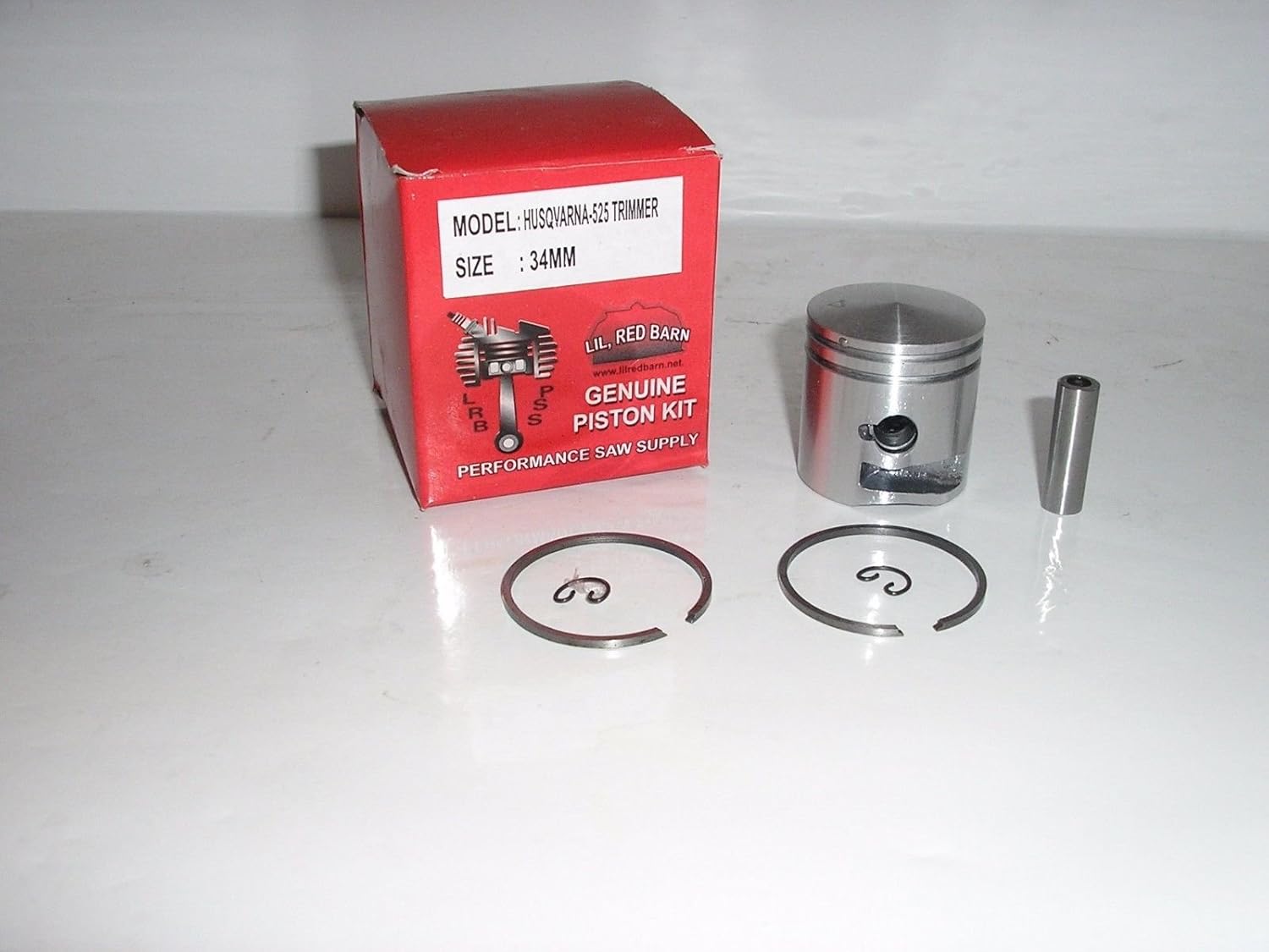 Husqvarna 525LST, 525LS String Trimmer Piston Kit, 34mm, Replaces Husqvarna Part # 577917401 Two Day Standard Shipping to All 50 States!