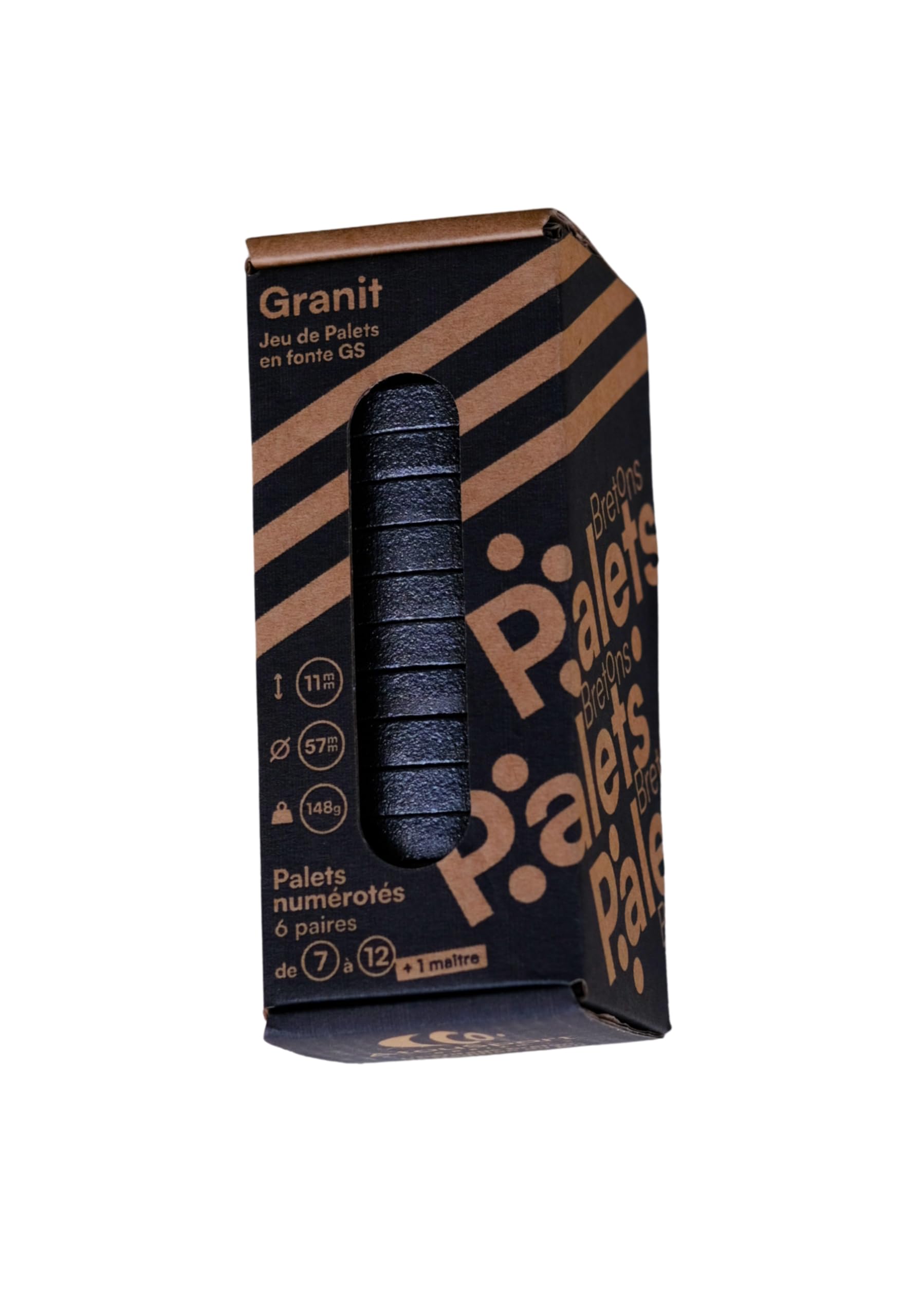 Jeu de Palets Breton Granit - en Fonte GS