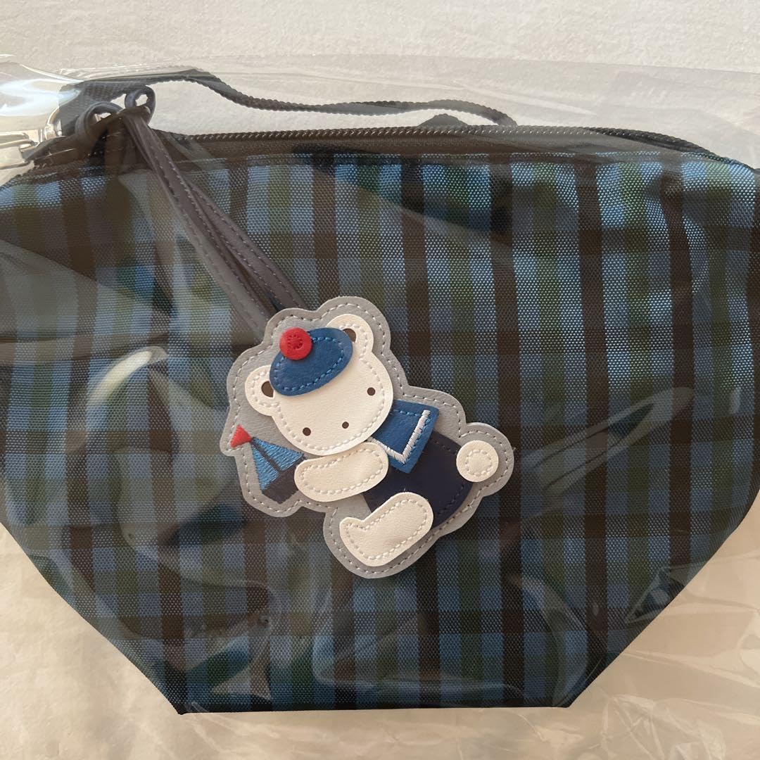 ファミリア 舟形ポシェット 舟型ポシェット ショルダーバッグ 青