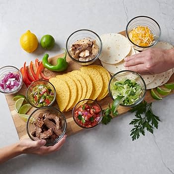 Amazon.com: Anchor Hocking 4-IN-1 PREP BOWLS. 6 Piece set (3