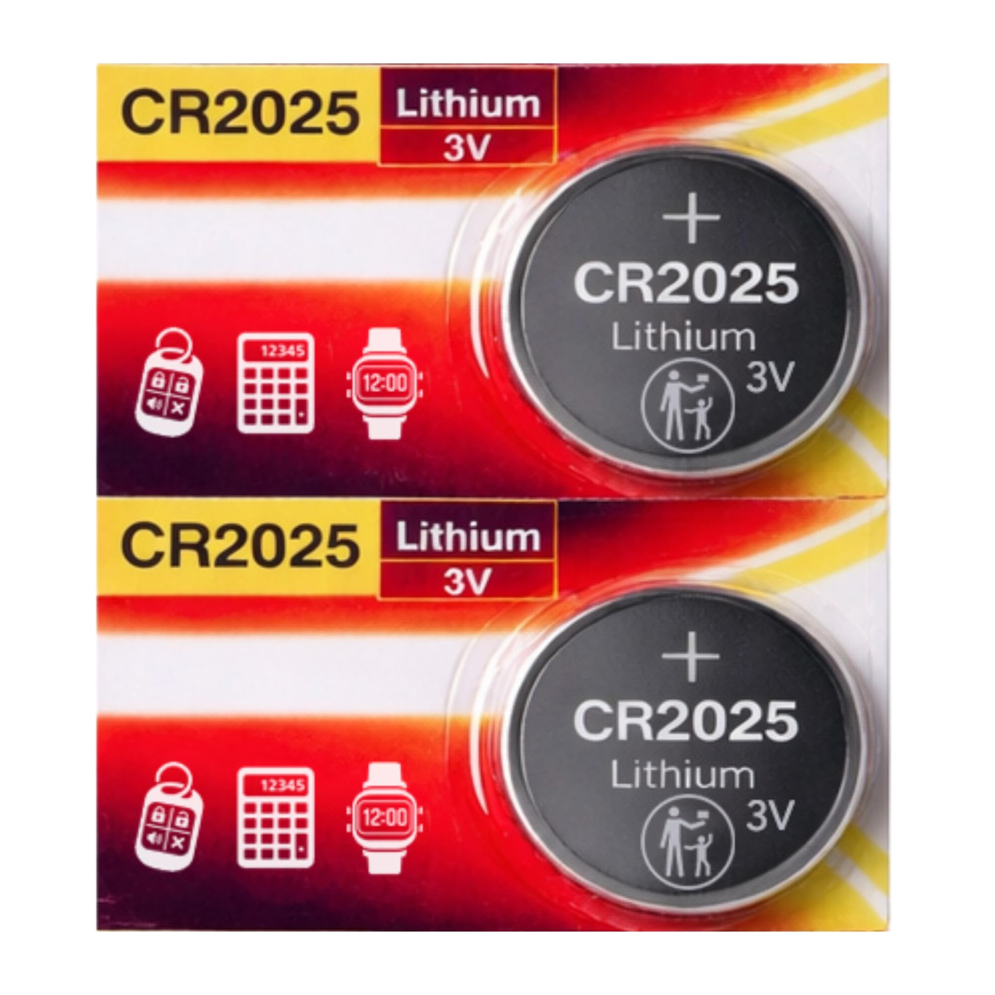CR2032 Batteries, Long Lasting 3V Lithium Coin Cell 2032 Battery for Apple Airtag, Car Key Fobs, Watches, Heart Rate Monitors, Scales, LED Candles, Calculators & Other Small Devices (Pack of 2) — view 24