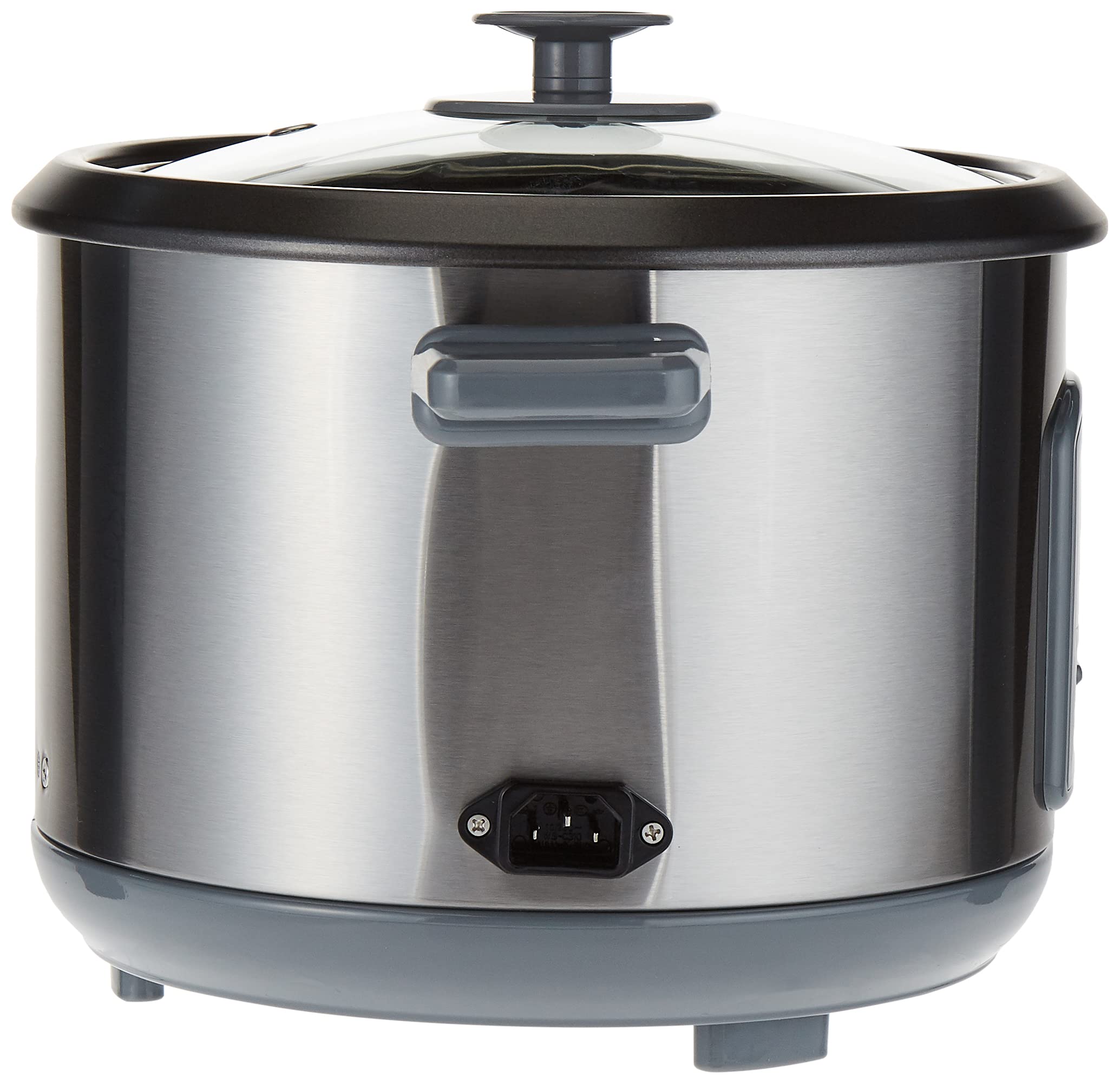 Kenwood Rice Cooker with Steamer, Stainless Steal, 1.8 litre, RCM45