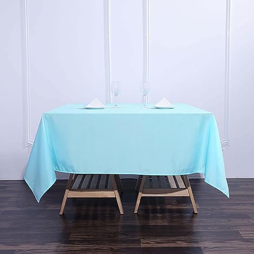 Miniatura 96 de Efavormart - Mantel redondo de poliéster de 90 pulgadas para cocina, comedor, catering, boda, fiesta de cumpleaños