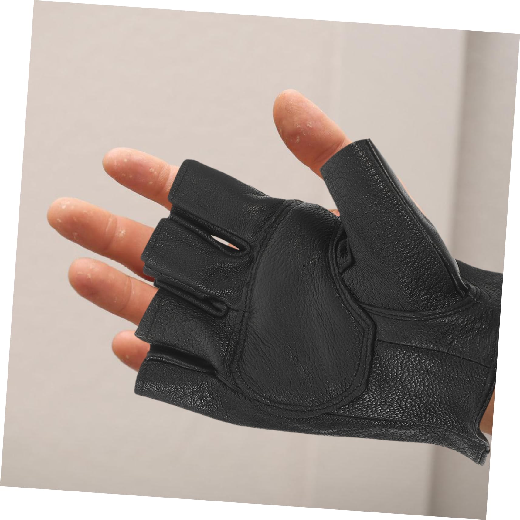 Toddmomy 3 Pares Guantes de Gimnasio para Hombres Guantes de Entrenamiento de Dedo Transpirables y Cómodos para Fitness para Levantamiento Actividades