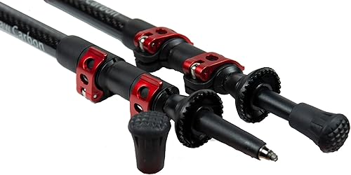 Miniatura 3 de Puntas universales de carburo para bastones de trekking (paquete de 4)