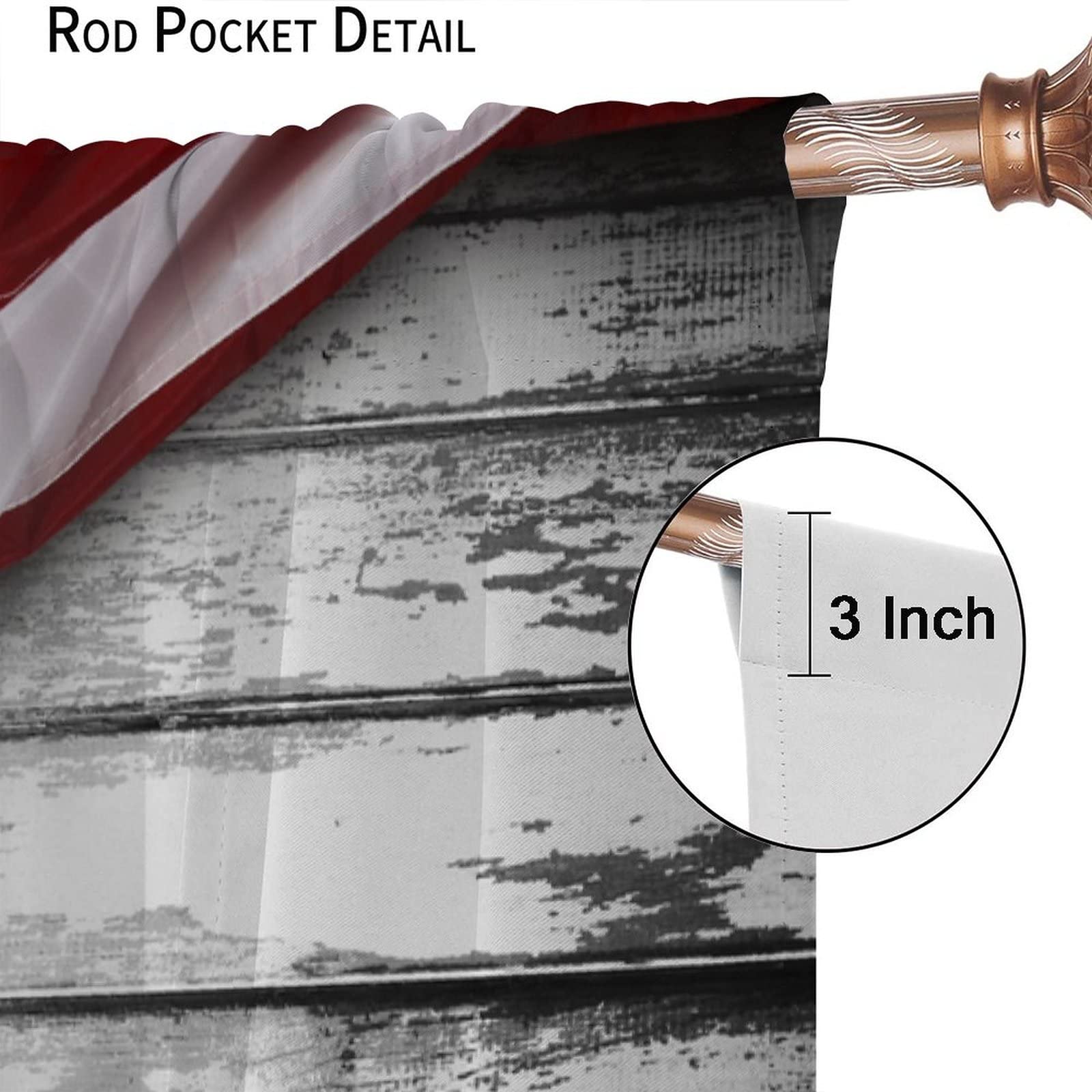 NICETOWN 100% Blackout Window Curtain Panels, Privacy Protection Noise Reducing Rod Pocket Drapes Black Lined Insulated Window Treatment Curtains White