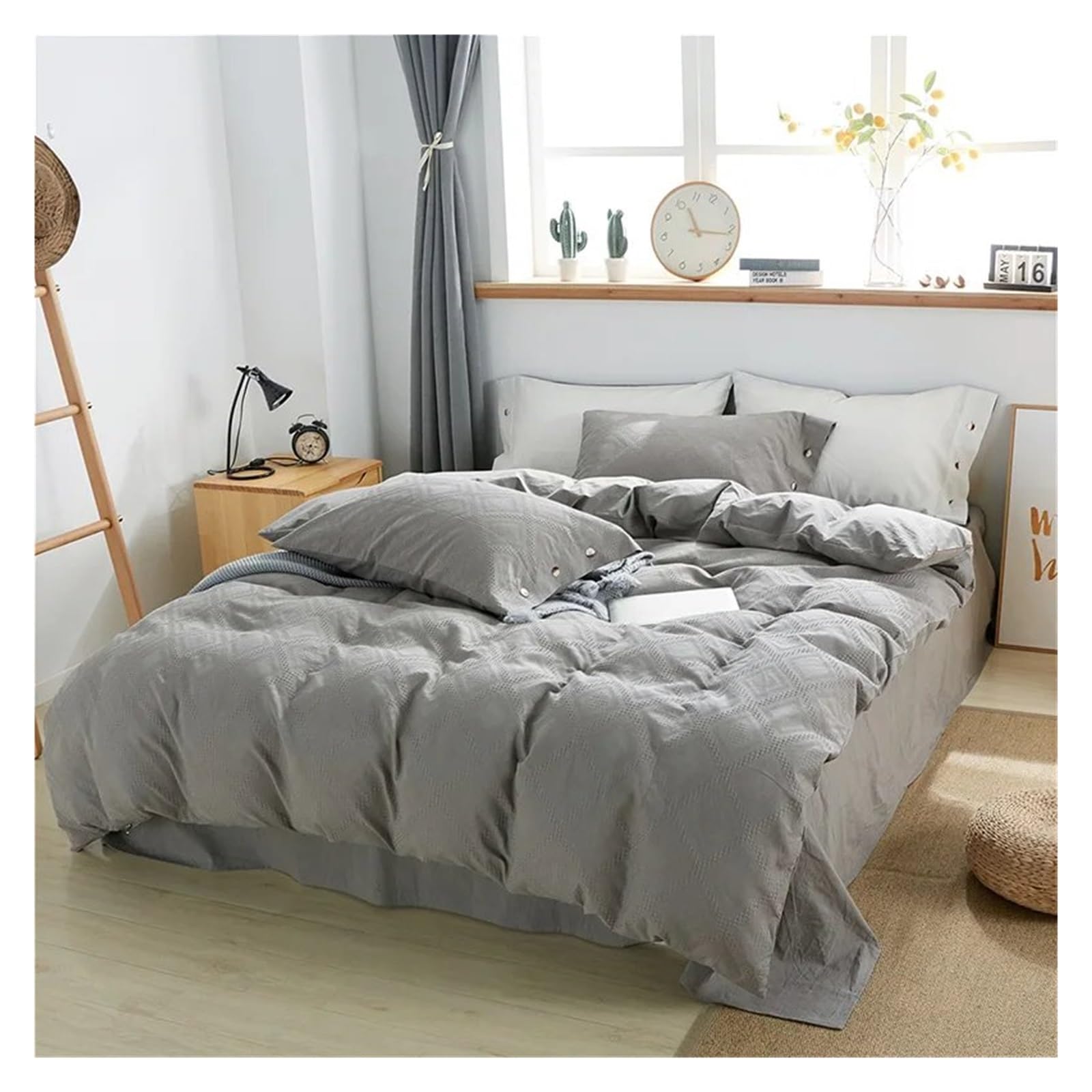 Housse de couette respirante ultra douce pour éliminer les nuits agitées