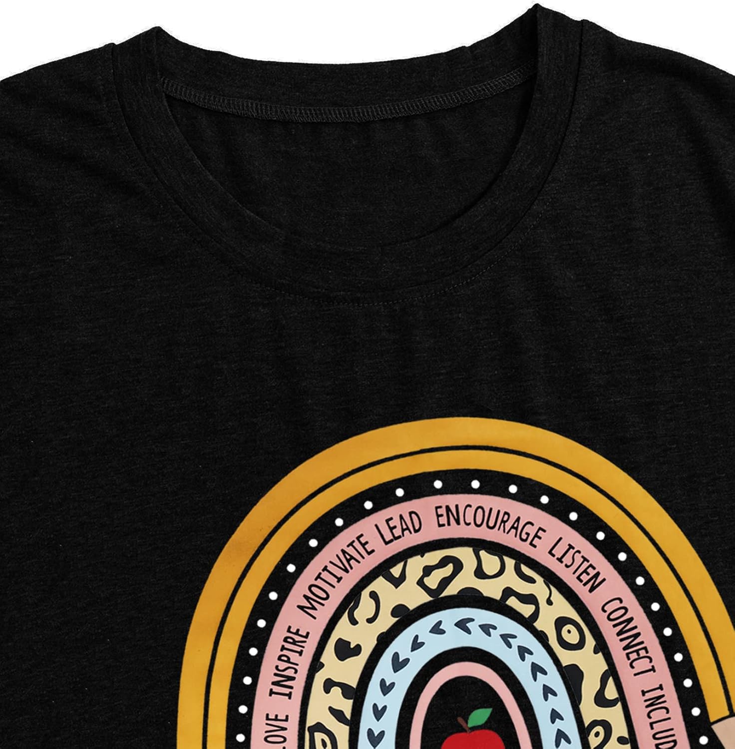 MAIHUN Womens Preschool Teacher Shirts Preschool Crew Rainbow Tshirt Teacher Life Short Sleeve - Image 5