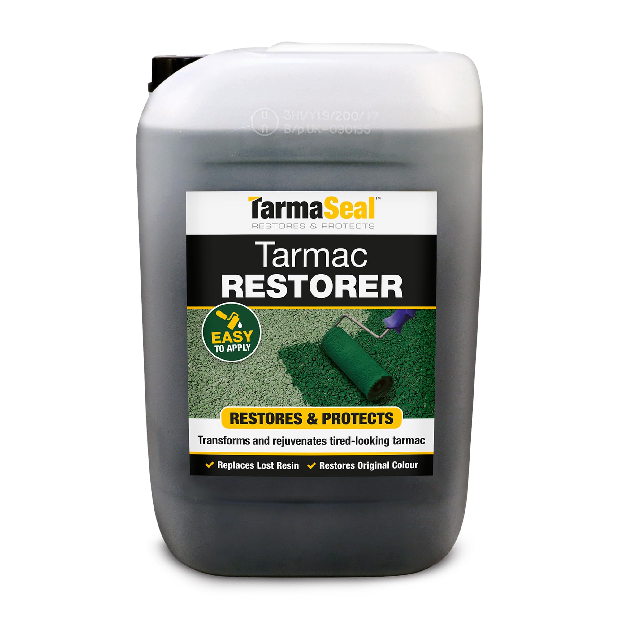 Smartseal Green Tarmaseal Tarmac Restorer - Superior In Performance To Tarmac Paint For Driveways - Easy To Apply Tarmac Restorer For Driveways - Transforms & Renews (20 Liters)