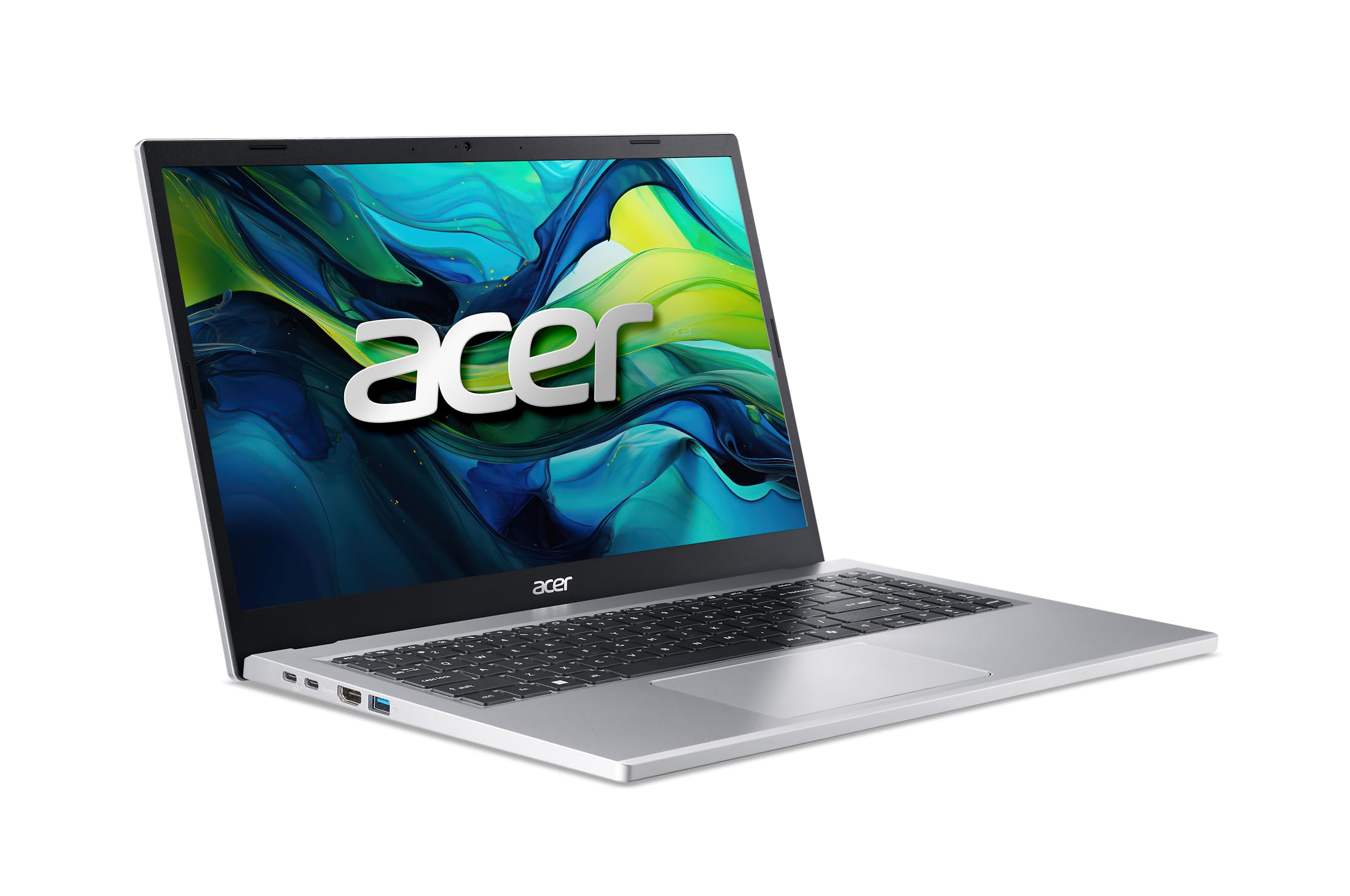 Acer Aspire Go 15 AI Ready Laptop | 15.6" FHD IPS Display | AMD Ryzen 3 7320U | AMD Radeon 610M Graphics | 8GB LPDDR5 | 128GB PCIe SSD | Wi-Fi 6 | Windows 11 Home in S Mode | AG15-21P-R5YG