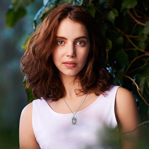 Miniatura 3 de Collar con medalla de San Patrón, plata de ley 925, collar con colgante de protección, joyería católica, regalos para hombres y mujeres