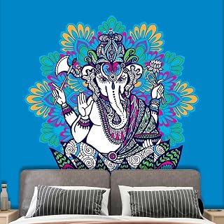 Elephant Painting Contact Paper Peel and Stick Customize Backsplash Wallpaper Tv Background Easy to Install (W) 59" X(H) 59"