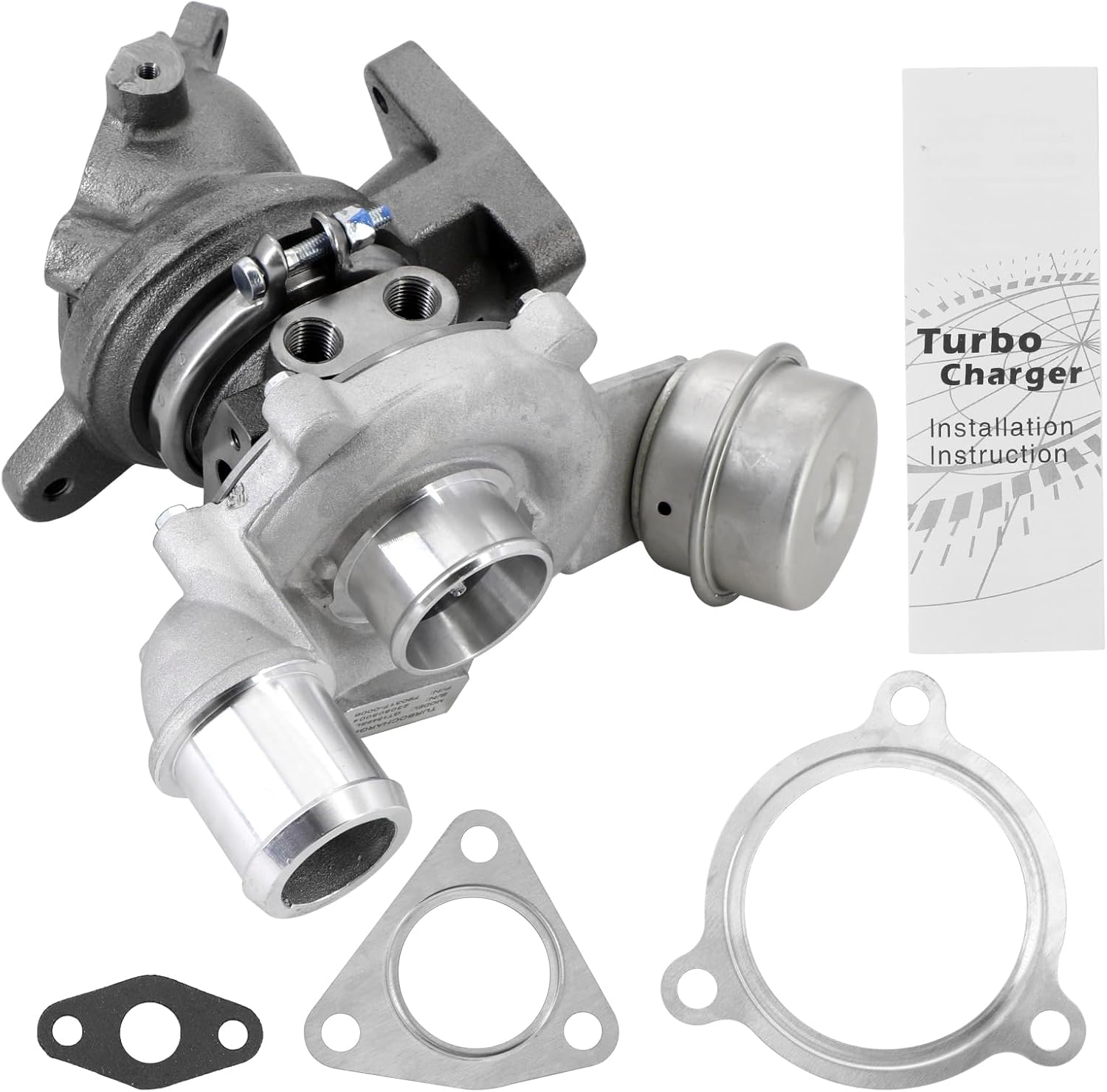Dokili Left Side Turbocharger Compatible with 2010-2019 Ford Explorer Flex Taurus Lincoln MKS MKT 3.5L V6 EcoBoost Turbo 790317-0006 AA5E-9G438-GD