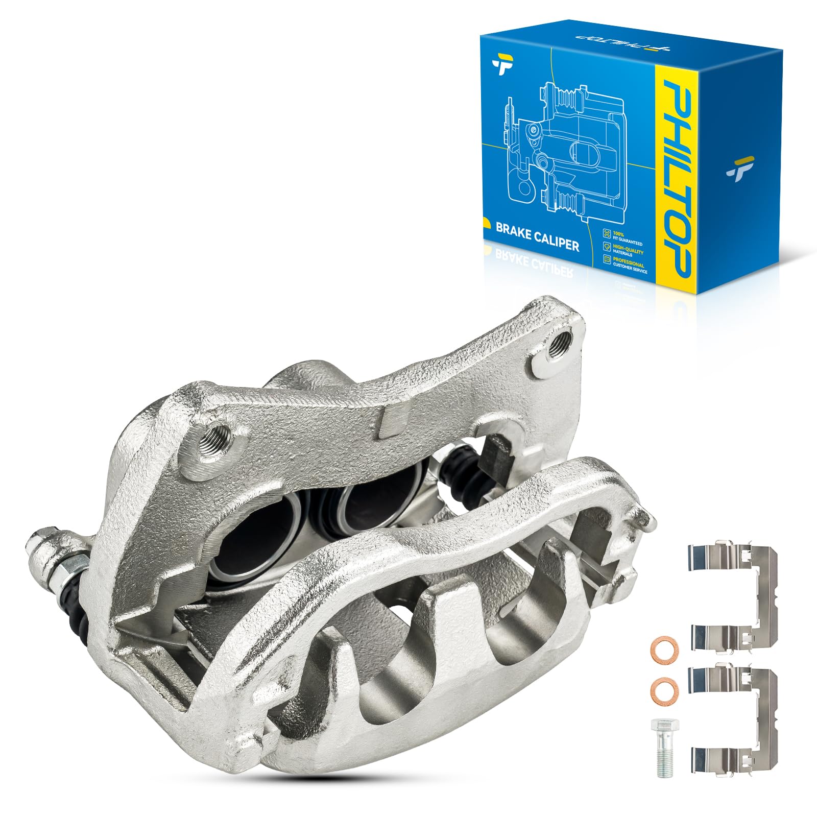 PHILTOP Brake Caliper Front Right Fit for 2015-2019 Subaru Outback