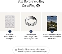 Vista 3 de Anillo Oura 4 - Plata - Talla 8 - Mide la talla antes de comprar