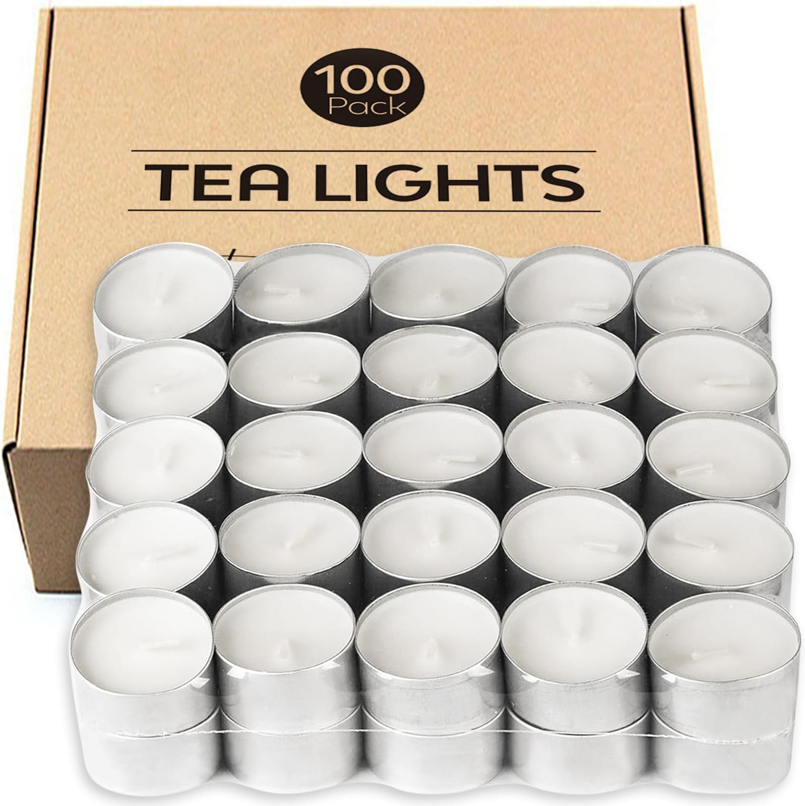 Olympia 8 Hour Tealights (Pack Of 75 - View #8
