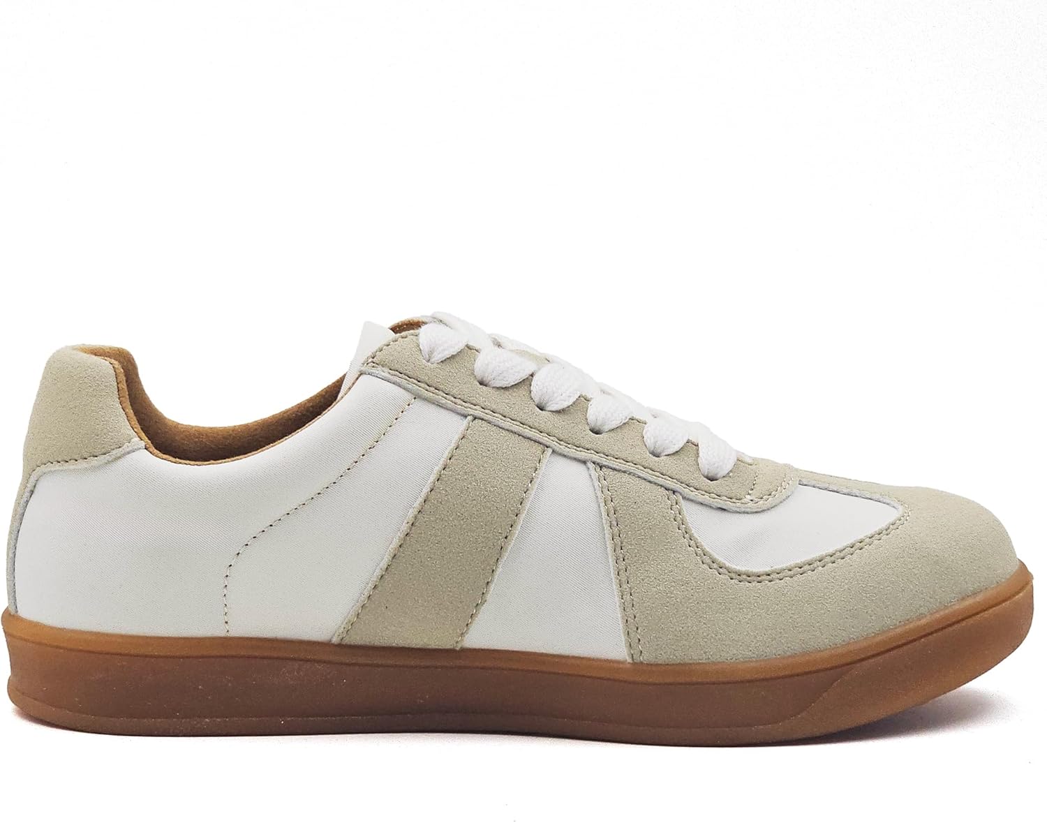 Women's Lace Up Trendy Sneaker Classic Fashion Low Top Walking Shoes - Picture 41 of 109