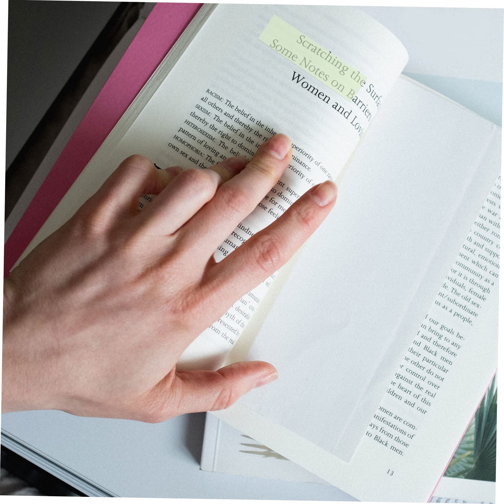 STOBOK 5stücke Bunte Haftnotizen Selbstklebende Index-tabs Für Lesen Studieren Und Organisieren Transparente Pet-seitenmarker Für Schule Und Büro Wiederverwendbar Und Praktisch