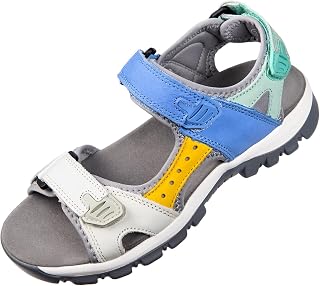 Sandalias de piel para mujer Sandalias de verano Sandalias deportivas para exterior SL256EU