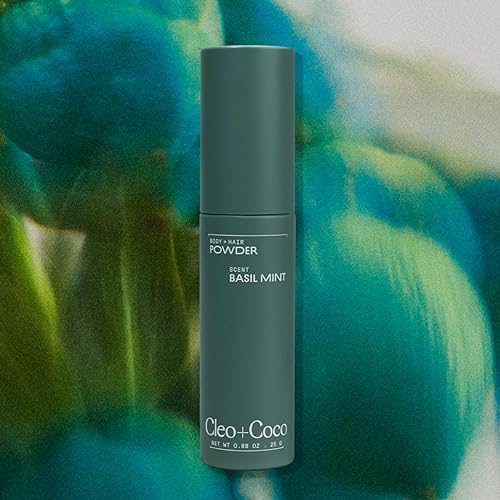 Miniatura 6 de CleoCoco - Champú seco en polvo corporal para mujer fabricado con aceite esencial y polvo de arrurruz absorbe el olor y la humedad totalmente