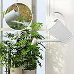 Baoblaze Garden Watering Can with Sprinkler Head Ergonomics Handle 1.8L Plant Watering Can Small for Indoor Outdoor Houseplants Garden Flower, White