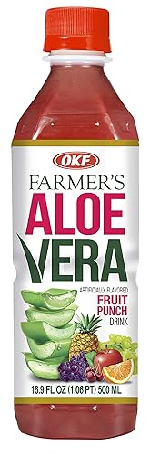 Okf Farmers Aloe (paquete variado de 6 sabores, paquete de 12) (paquete variado de 6 sabores, paquete de 12)