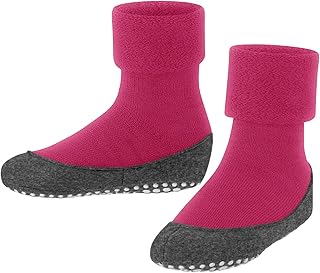 FALKE Unisex Children's Cosyshoe Stopper Socks Non-Slip Nubs on the Felt Sole Comfortable Warm with Plush Durable Breathable Climate Regulating Odour-Inhibiting Wool 1 Pair