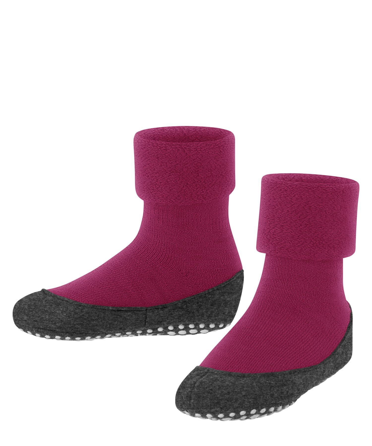 FALKE mixte enfant Cosyshoe chaussons chaussettes picots antidérapants sur la semelle meilleure adhérence épais chauds respirants régulation climatique anti-odeur laine 1 paire
