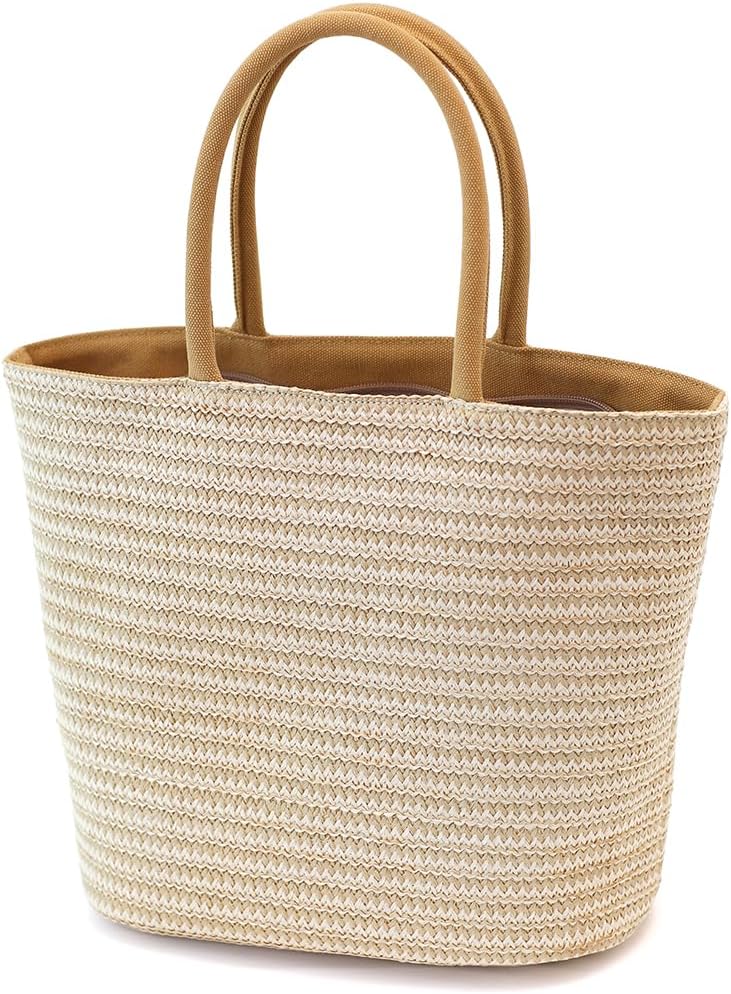 Handmade Straw Tote Bag for Women