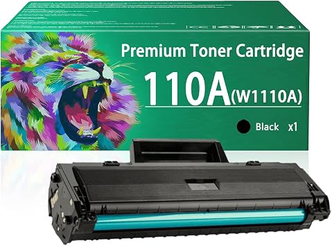 110A Toner Cartridge Compatible for HP 110A W1110A Toner Cartridges Work for HP Laser MFP 136w 136a 136nw 138p 138pn 138pnw Printers