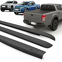 Kit Protetor de Borda Aba Lateral e Tampa Traseira da Caçamba L200 Triton 2017 a 2024