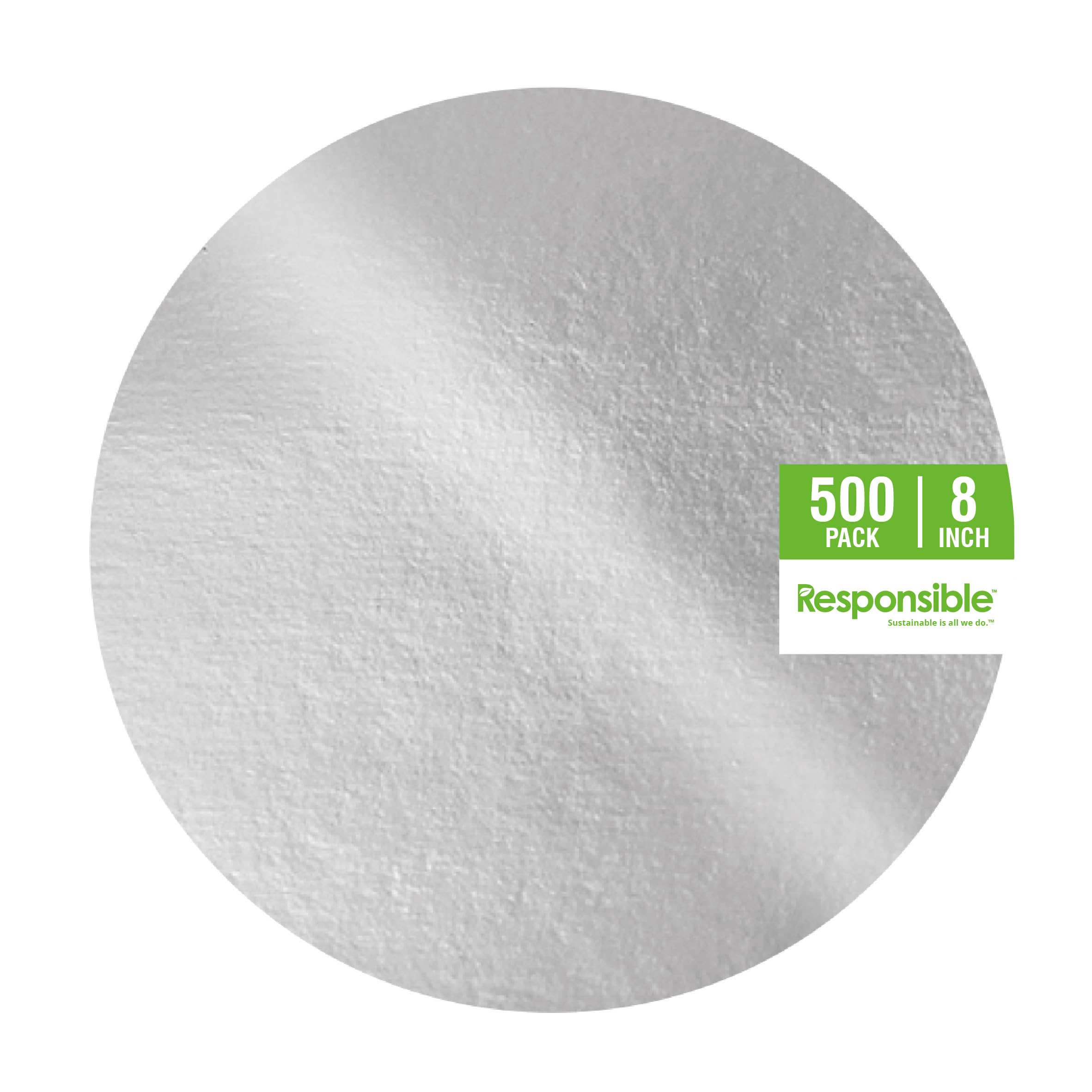 Responsible Products 9 inch Lids (500 Count) / Clear / Casual Disposable Cookware