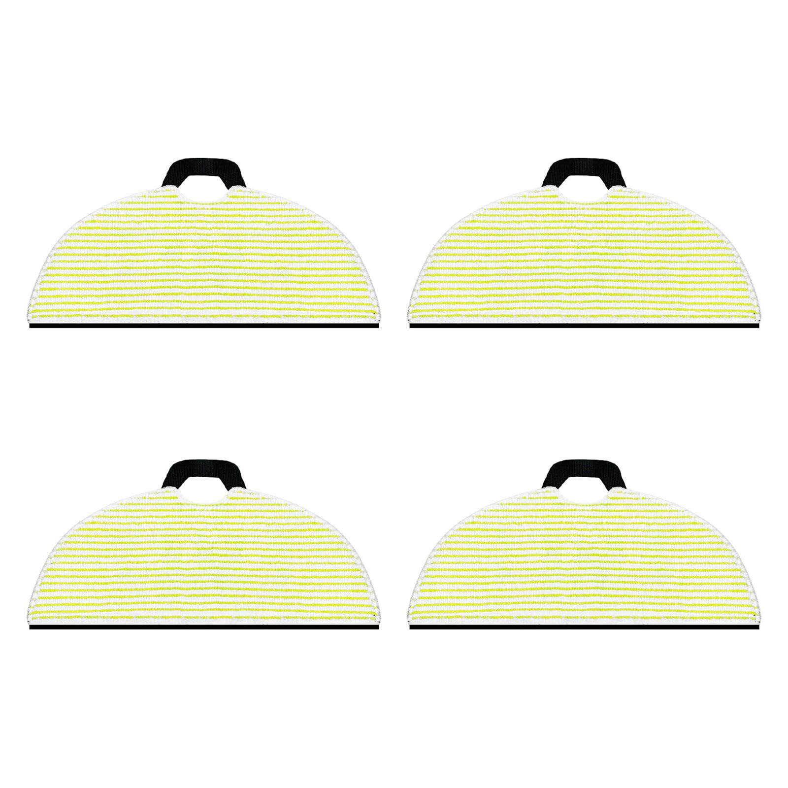 Elnwnnkc Washable Replacement Pads Mop Cloth Sweeper Mopping Pads Fiber Mop Cloth Cleaning Accessories for RV2001 2002WD Washable