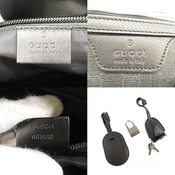 Amazon.co.jp: GUCCI(グッチ) GG ボストンバッグ PVC メンズ (中古