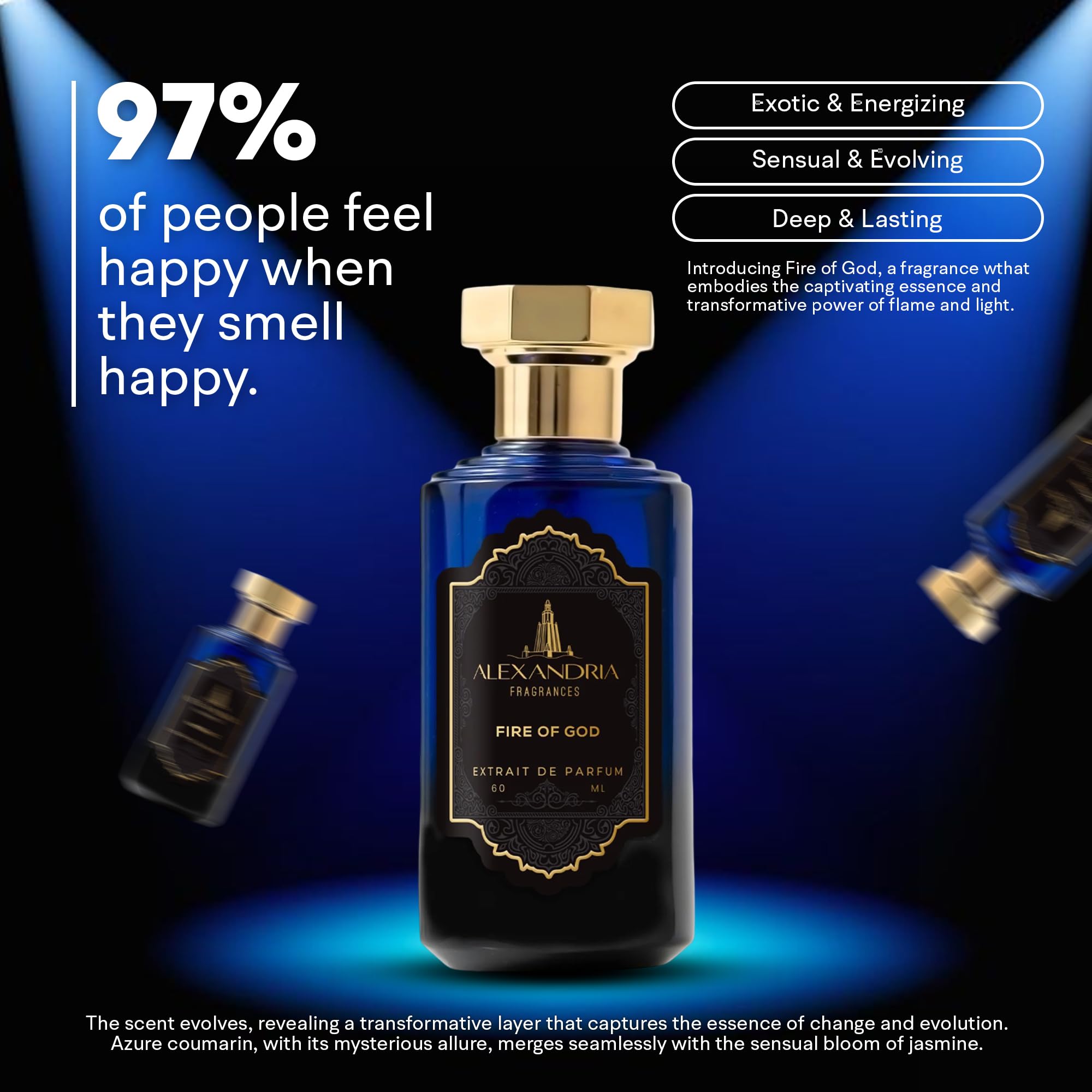 Amazon.com : Alexandria Fragrances Fire of God Perfume - Premium