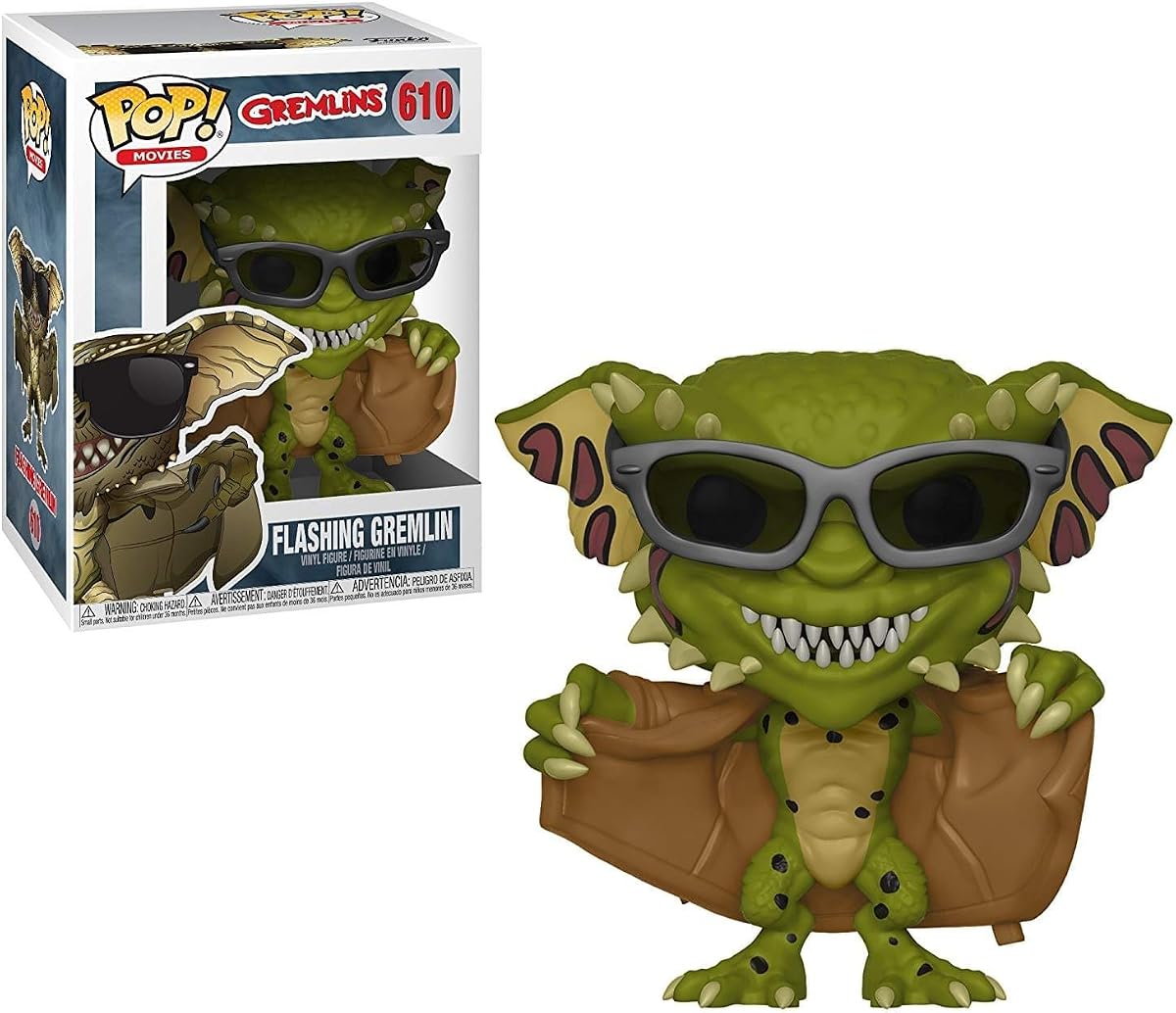 Funko POP! Horror: Gremlins 2 - Flasher Gremlin | Official Merch - Collectable Vinyl Figurine for Shelf Display - Birthday Gift Idea for Fans and Collectors
