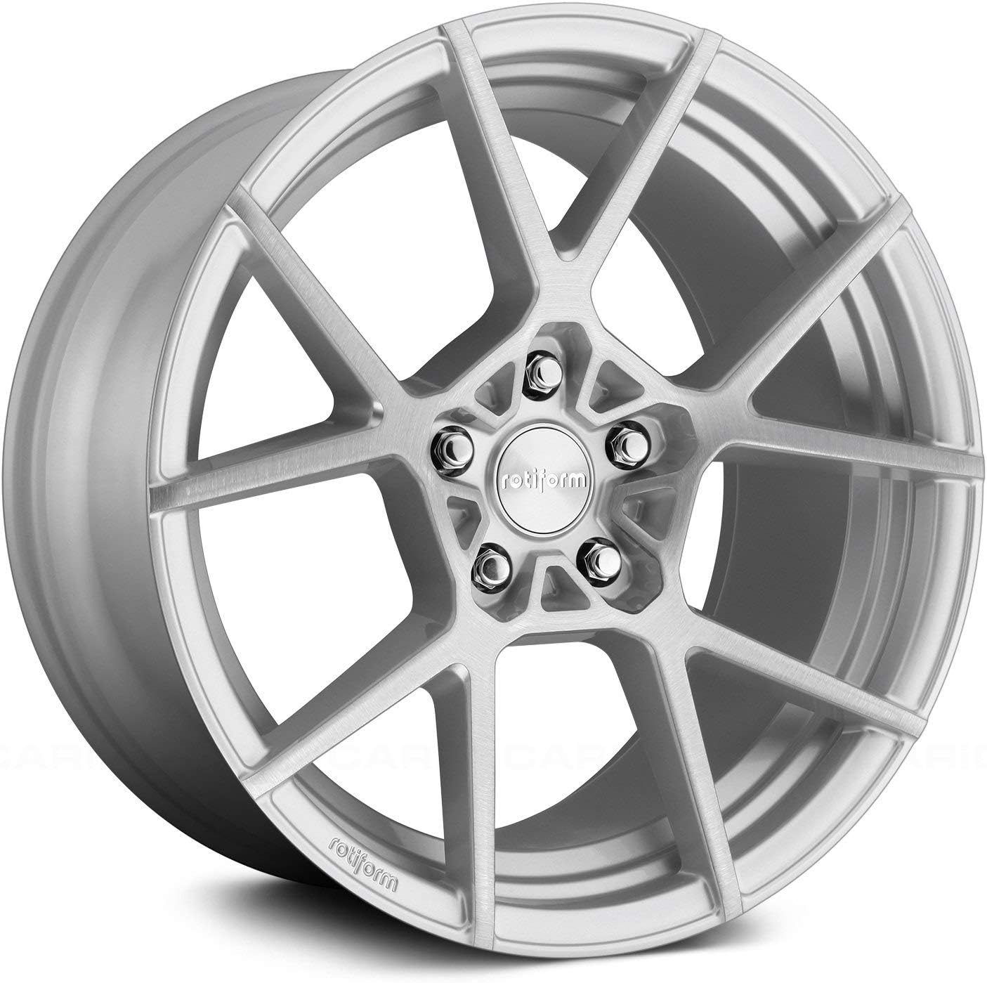 Rotiform KPS Silver Wheel with Painted Finish (19 x 8.5 inches /5 x 112 mm, 45 mm Offset)