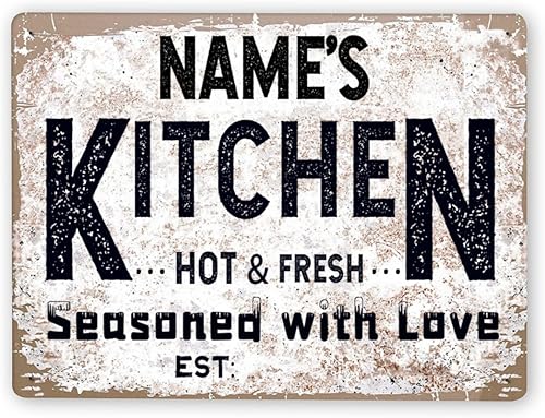 Miniatura 18 de Letreros de cocina personalizados personalizados para cocina, decoración de pared, letreros de metal para restaurante de mostrador, bar en casa