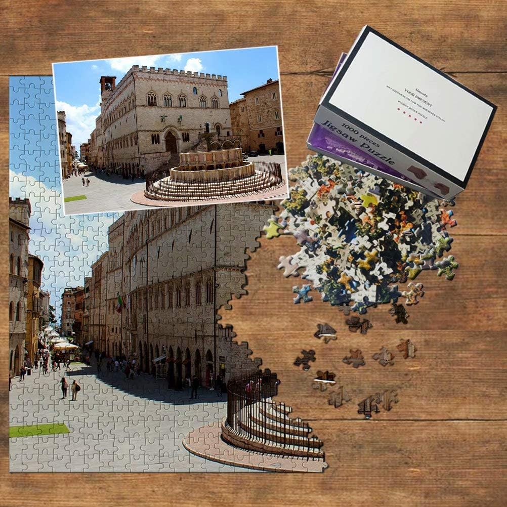 Umbria Perugia Italy Jigsaw Puzzle 1000 Piece Travel Souvenir Wooden