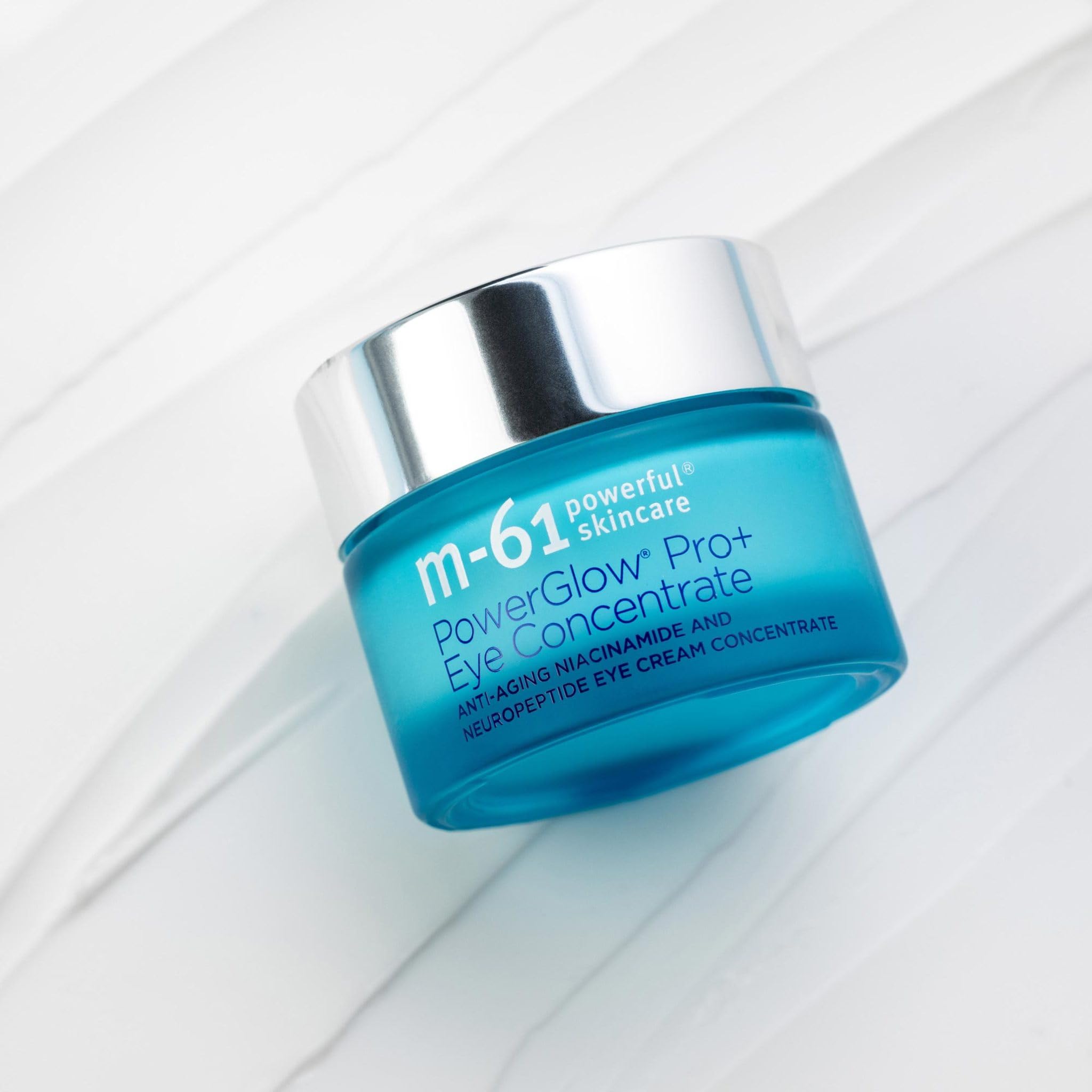 m-61 PowerGlow Pro+ Eye Concentrate | Super Strength Eye Cream Concentrate With BHAs, AHAs, and Niacinamide. To Firm and Brighten - 0.5 Fl Oz