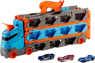 Hot Wheels City Pista de Brinquedo Reboque de Pista de Corridas para crianças a partir de 4 anos