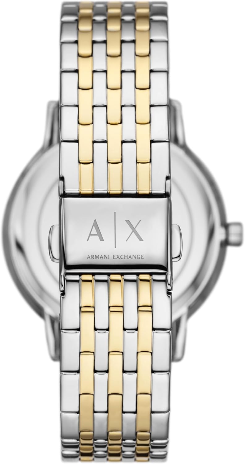 A|X Armani Exchange Women's Watch, Three-Hand Watch for Women with Stainless Steel or Leather Band - Image 4