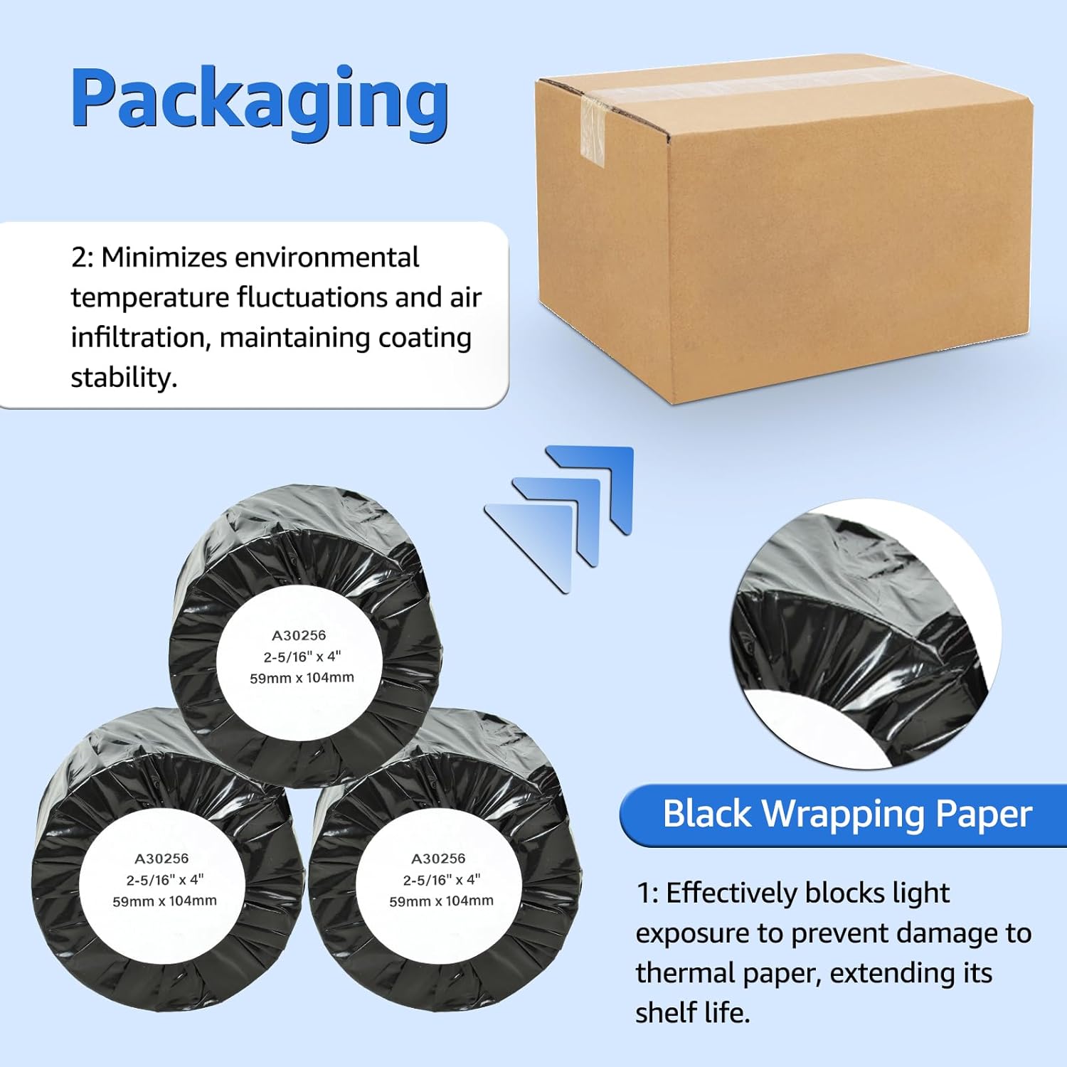 Cruxer 1 Roll Compatible for DYMO 30256 A30256 2-5/16" x 4"(59mm x 104mm) Shipping Labels Perforated 300 Labels per roll, Replacement for DYMO Label Writer 450, 450 Twin Turbo, 4XL, 450 Turbo - Image 7