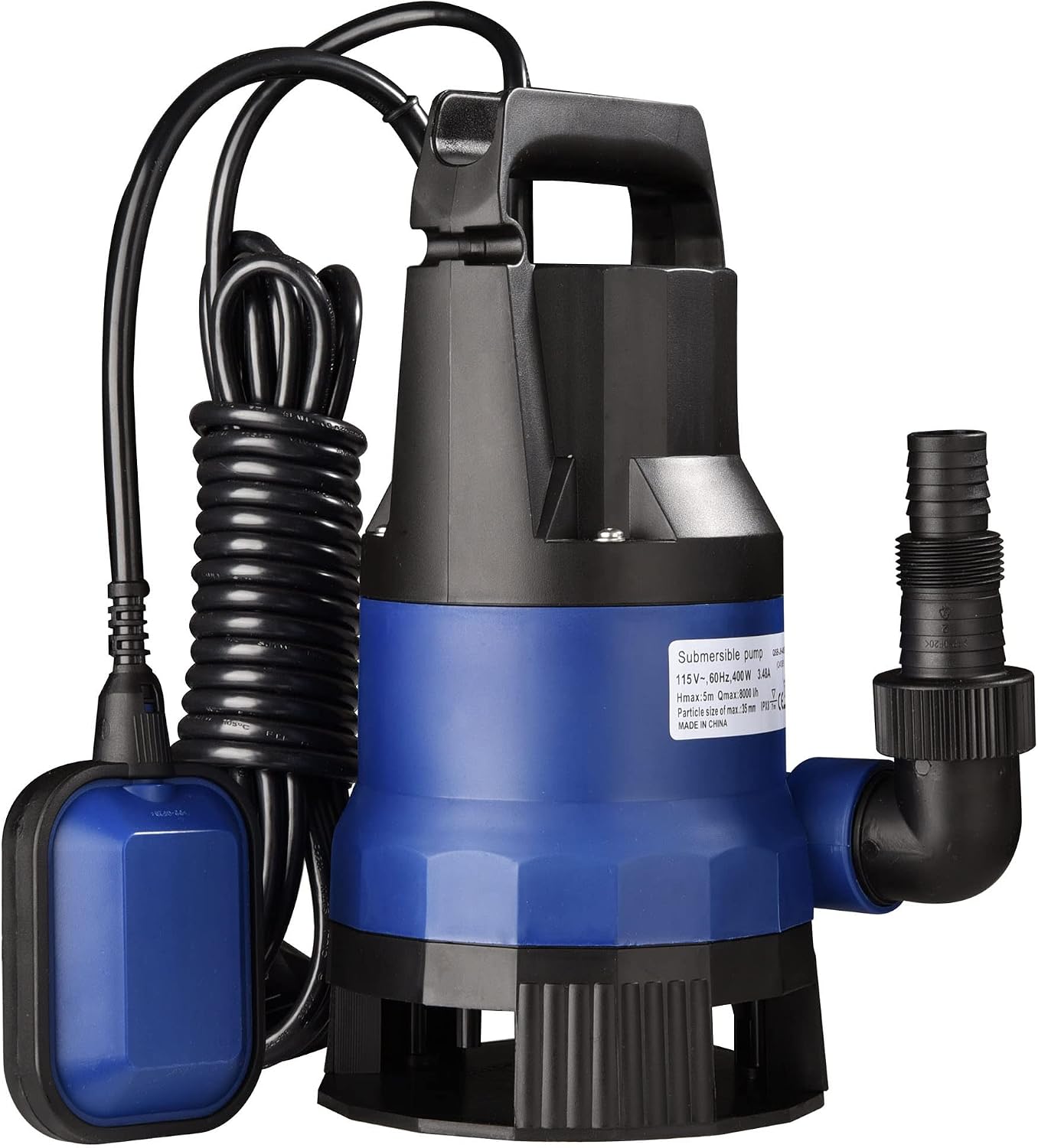 Best Cyber Deals 🔥 Yescom 1/2 HP Submersible Water Pump 2113GPH 400W Automatic Float Switch Clean/Dirty Water Pumps for Swimming Pool Garden Tub Pond Flood Drain Review Discount Yescom 1/2 HP Submersible Water Pump 2113GPH 400W Automatic Float Switch Clean/Dirty Water Pumps for Swimming Pool Garden Tub Pond Flood Drain