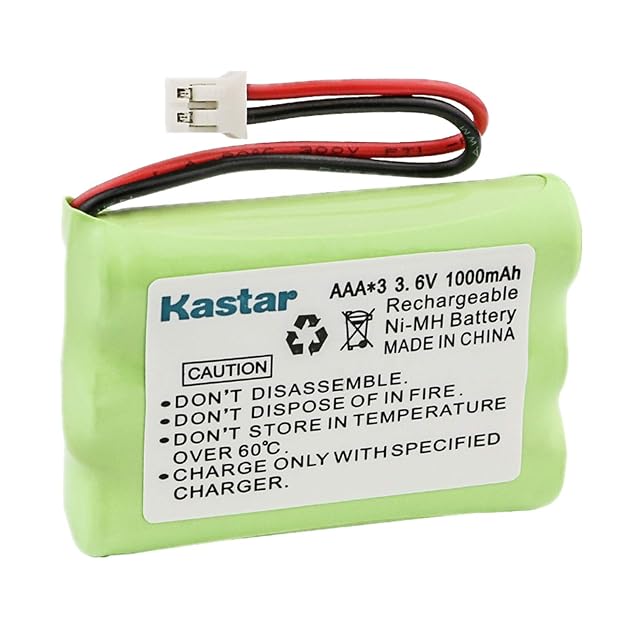 Kastar 1-Pack AAAX3 3 6V PH 1000mAh Ni-MH Battery for Motorola MBP33 MBP36 MBP36PU Baby Monitor TFL3X44AAA900 CB94-01A