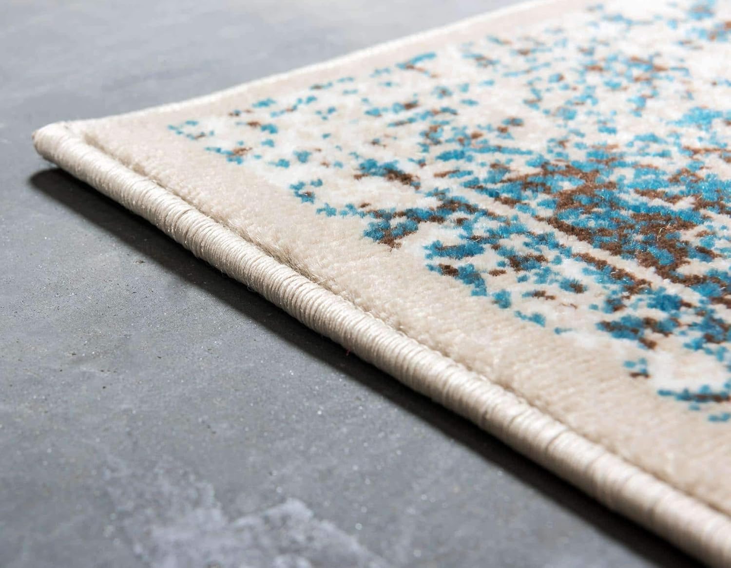 Unique Loom Imperial Collection (2' 0 x 3' 0 Rectangular, Ivory/ Turquoise)