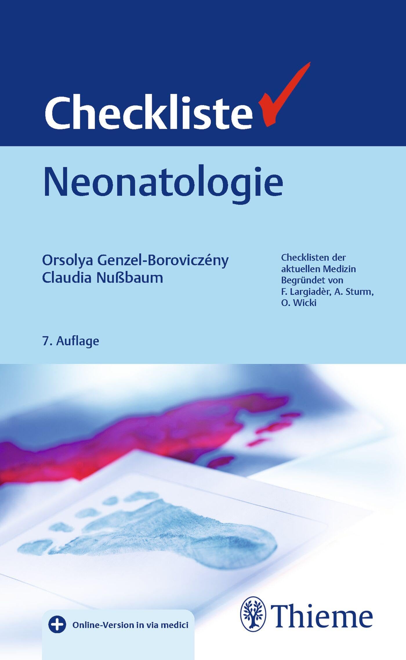 Checkliste Neonatologie (Checklisten Medizin)