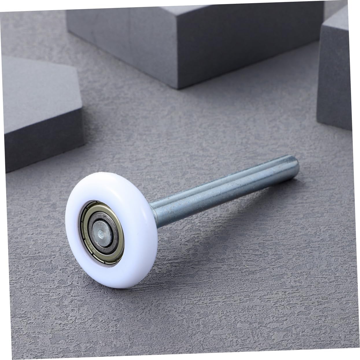 8pcs Garage Door Rollers Replacement Nylon Precision Bearings Rotate Silent Rollers